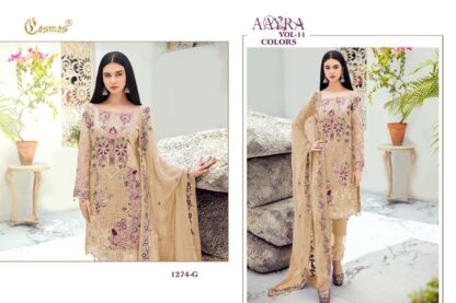 COSMOS 1275 G AAYRA VOL 11 COLOURS SALWAR KAMEEZ WHOLESALE