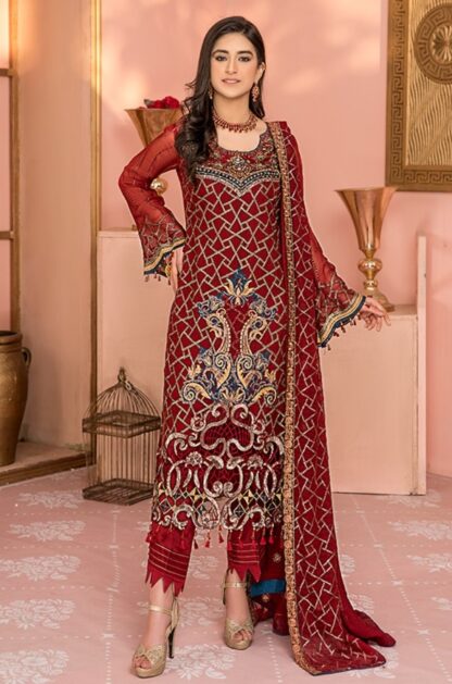 RAMSHA FASHION R 308 PAKISTANI SALWAR KAMEEZ BEST PRICE