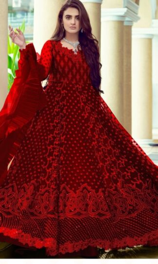 RAMSHA FASHION R 256 C RED GOWN WHOLESALER IN INDIARAMSHA FASHION R 256 C RED GOWN WHOLESALER IN INDIA