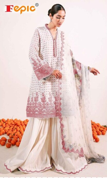 FEPIC ROSEMEEN D 5118 B PAKISTANI SUITS WHOLESALE INDIA