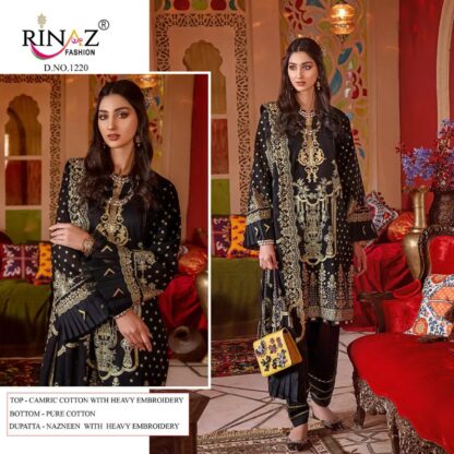 RINAZ FASHION 1220 BLACK SALWAR KAMEEZ WHOLESALE INDIA