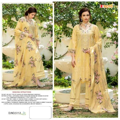 FEPIC ROSEMEEN 5112 PAKISTANI SALWAR SUITS WHOLESALER