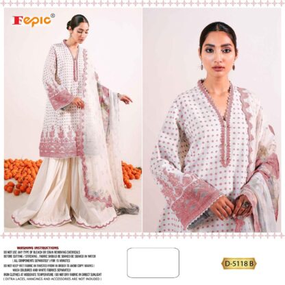 FEPIC ROSEMEEN D 5118 B PAKISTANI SUITS WHOLESALE INDIA