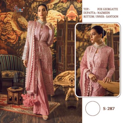 SHREE FABS S 287 PAKISTANI SUITS BEST PRICE
