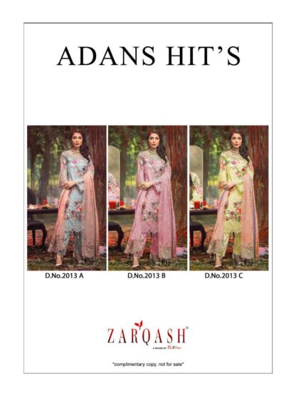 ZARQASH 2013 A PAKISTANI SALWAR KAMEEZ BY KHAYYIRA SUITS