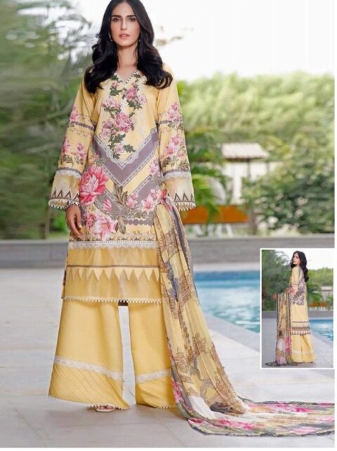 SAIROZ FABS 22001 SOBIA NAZIR LAWN COLLECTION PAKISTANI SUITS