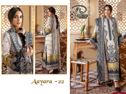 LAAIBAH DESIGNER AAYARA 22 PAKISTANI SUITS HIT COLLECTION - Image 2