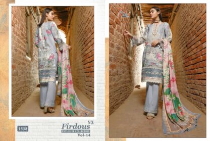 SHREE FABS 1538 FIRDOUS NX EXCLUSIVE COLLECTION VOL 14 PAKISTANI SUITS ONLINE