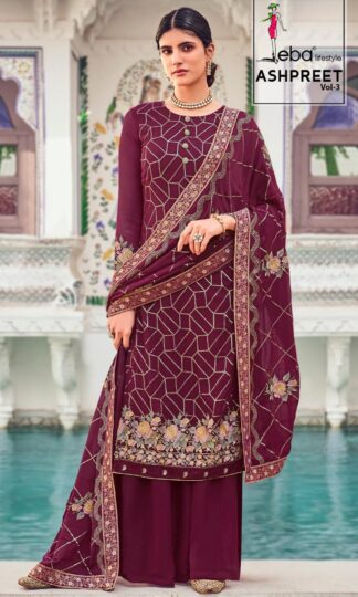 EBA LIFESTYLE ASHPREET VOL 3 1271 DESIGNER SALWAR KAMEEZ WHOLESALEREBA LIFESTYLE ASHPREET VOL 3 1271 DESIGNER SALWAR KAMEEZ WHOLESALER