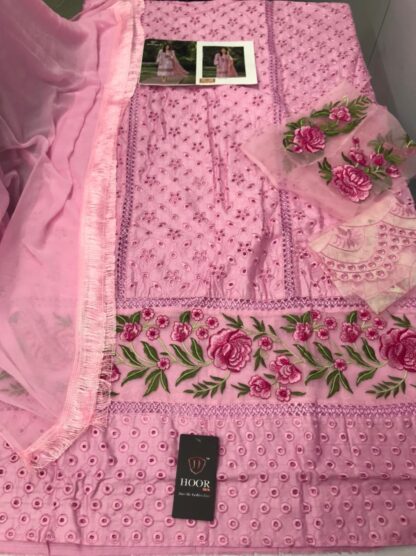 HOOR TEX 21023 PINK SALWAR KAMEEZ BEST PRICE