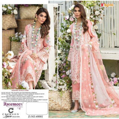 FEPIC ROSEMEEN 40001 PINK SALWAR KAMEEZ AT WHOLESALE PRICE