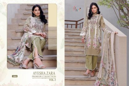 SHREE FABS 1866 AYESHA ZARA PREMIUM COLLECTION VOL 3 WHOLESALER SHREE FABS 1866 AYESHA ZARA PREMIUM COLLECTION VOL 3 WHOLESALER