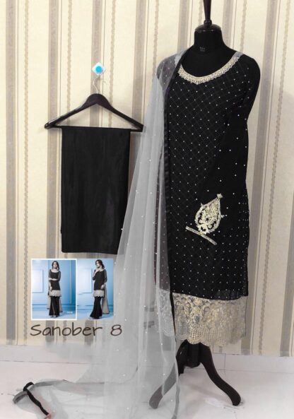 SANOBER 048 PAKISTANI SALWAR KAMEEZ WHOLESALER