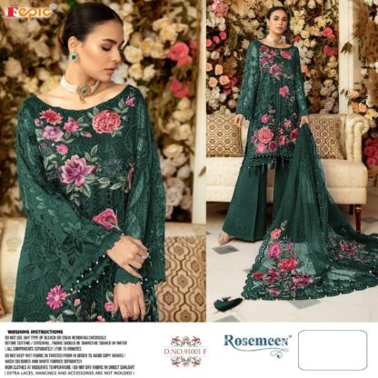 FEPIC ROSEMEEN 91001 F GREEN SALWAR KAMEEZ ONLINE