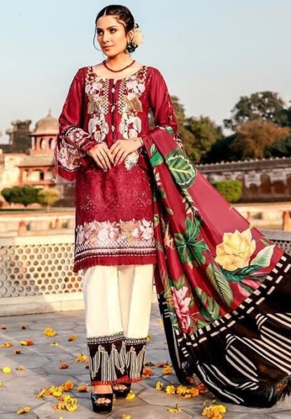 SANIYA TRENDZ 502 ROUCH HIT PAKISTANI DRESS COLLECTION