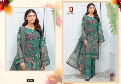 SHRADDHA DESIGNER 3005 MARJJAN VOL 3 COTTON SALWAR KAMEEZ WHOLESALER