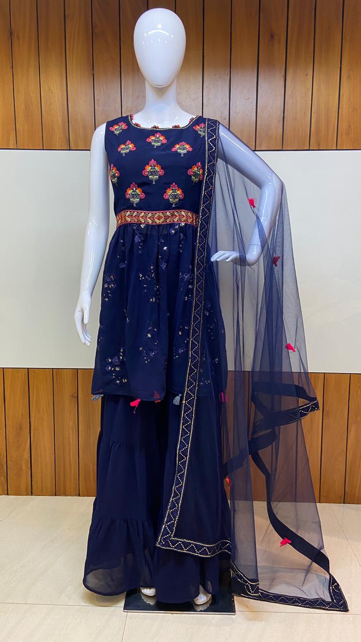 aanaya new launching Art Silk gown wholesaler in surat - Catalog Wholesaler  & Manufacturer | Maa Collection Surat