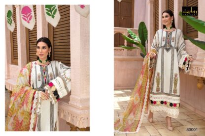 RIWAYAT CRIMSON VOL 3 80001 WHITE PAKISTANI SUITS BEST PRICE