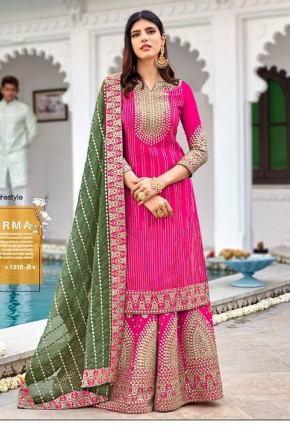 EBA LIFESTYLE 1315 B HURMA 35 COLOUR EDITION DESIGNER SALWAR KAMEEZ WITH PRICE