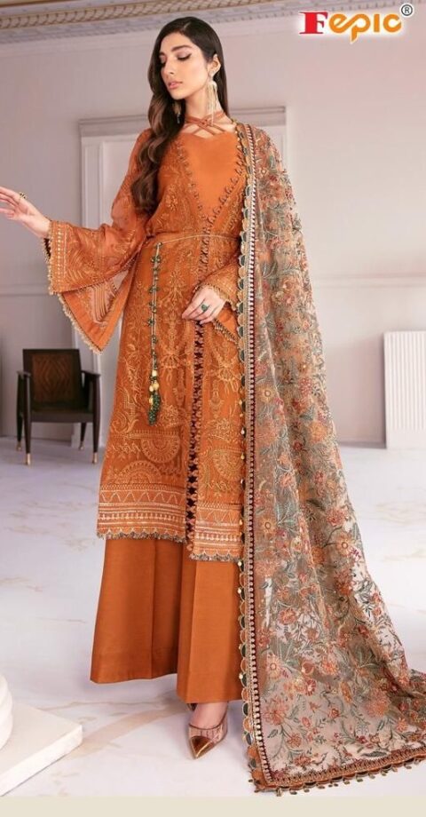FEPIC ROSEMEEN D 5121 PAKISTANI SUITS LATEST COLLECTION