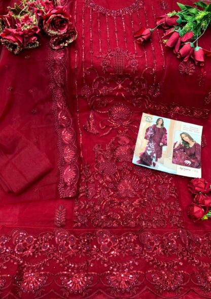 LAAIBAH DESIGNER LD AAYRA 25 PAKISTANI SUITS IN SINGLE PIECE - Image 2