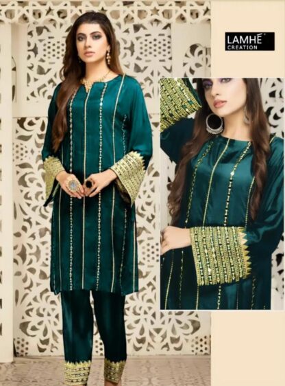 LAMHE CREATION MIRROR VOL 1 SALWAR KAMEEZ WHOLESALER LAMHE CREATION MIRROR VOL 1, SALWAR KAMEEZ BEST PRICE, SALWAR KAMEEZ WHOLESALER  PAKISTANI KURTIS, Single, THE LIBAS COLLECTION