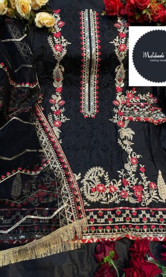 MEHBOOB TEX NON CATALOGUE BLACK SUITS