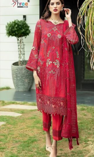SHREE FABS S 319 PAKISTANI SUITS BEST PRICE