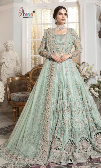 SHREE FABS S 332 PAKISTANI GOWN AT WHOLESALE PRICE