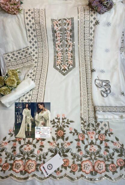 SHANAYA ROSE S 43 K WHITE PAKISTANI SUITS BEST PRICE BEST QUALITY PAKISTANI SUITS, ONLINE SHOPPING SUITS, PAKISTANI SALWAR KAMEEZ, PAKISTANI SUITS AT MANUFACTURER PRICE, PAKISTANI SUITS BEST PRICE, PAKISTANI SUITS COLLECTION, PAKISTANI SUITS IN SINGLE, PAKISTANI SUITS IN SURAT, PAKISTANI SUITS MANUFACTURER IN SURAT, PAKISTANI SUITS ONLINE SHOPPING, PAKISTANI SUITS ONLINE SHOPPING IN INDIA, PAKISTANI SUITS WHOLESALE, PAKISTANI SUITS WHOLESALE DELHI, PAKISTANI SUITS WHOLESALE IN DELHI, PAKISTANI SUITS WHOLESALER FROM SURAT, SALWAR KAMEEZ WHOLESALE, SALWAR SUITS IN SINGLE, SHANAYA ROSE S 43 K  Pakistani Suits, Salwar Kameez, SHANAYA FASHION, Single, Suits
