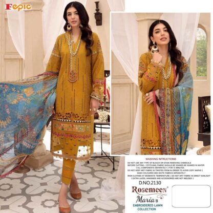 FEPIC ROSEMEEN MARIA B 2130 PAKISTANI SUITS LATEST COLLECTION