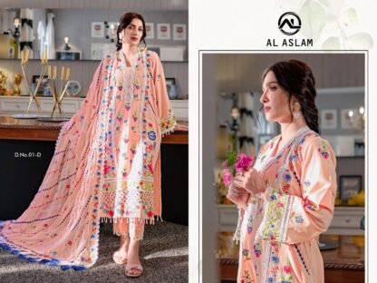 AL ASLAM 01 D DESIGNER SALWAR KAMEEZ WITH PRICE