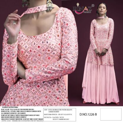 RINAZ FASHION 1226 B PINK PAKISTANI SUITS LATEST COLLECTION