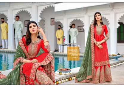 EBA LIFESTYLE 1315 A HURMA 35 COLOUR EDITION SALWAR KAMEEZ WHOLESALER