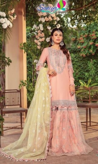 SANIYA TRENDZ 1018 MARIA B SATEEN COLLECTION 21 VOL 6 PAKISTANI SUITSSANIYA TRENDZ 1018 MARIA B SATEEN COLLECTION 21 VOL 6 PAKISTANI SUITS