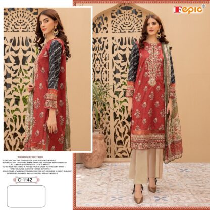 FEPIC ROSEMEEN C 1142 WHOLESALE SALWAR KAMEEZ - Image 2