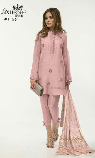 LUXURIA TRENDZ 1156 PINK KURTIS WHOLESALER