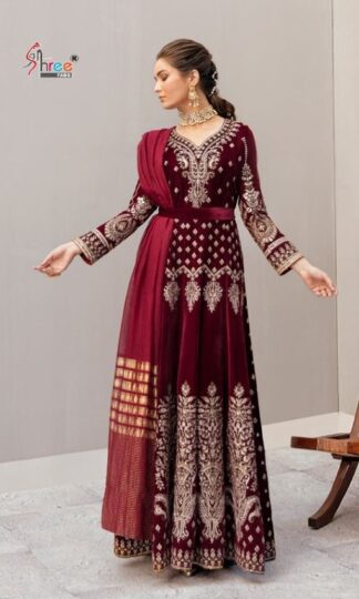 SHREE FABS AFROZEH VELVET COLLECTION 1947 WHOLESALE SUITS SURATSHREE FABS AFROZEH VELVET COLLECTION 1947 WHOLESALE SUITS SURAT