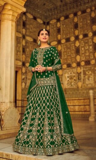 EBA LIFESTYLE 1241 RASHMORIWAZ GREEN SHARARA SUITSEBA LIFESTYLE 1241 RASHMORIWAZ GREEN SHARARA SUITS
