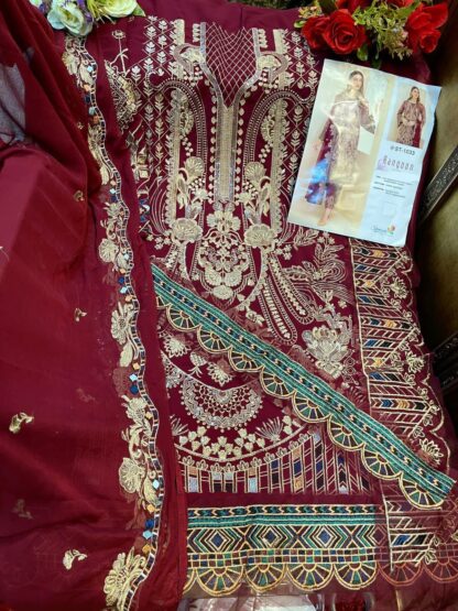 SANIYA TRENDZ ST 1033 PAKISTANI SUITS ONLINE