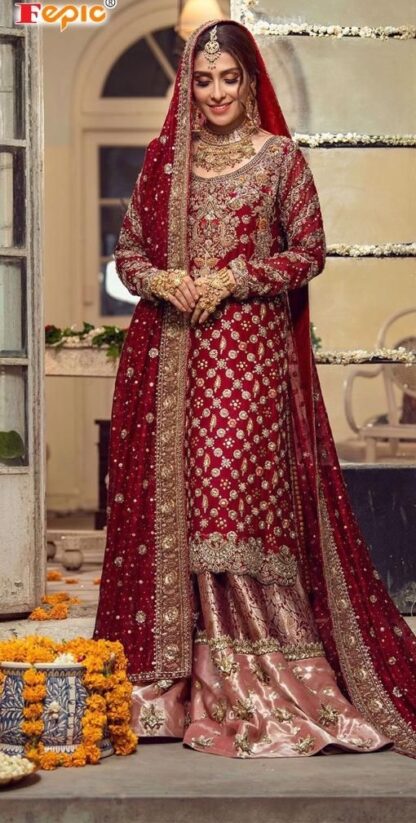 FEPIC ROSEMEEN 39009 BRIDAL PAKISTANI SUITS ONLINE SHOPPING