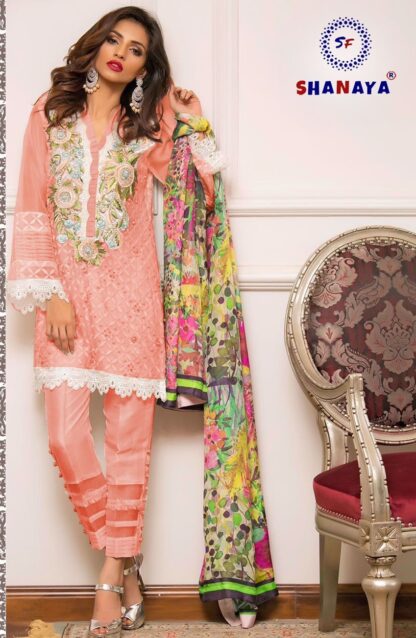 SHANAYA ROSE S 71 B PAKISTANI SUITS MANUFACTURER