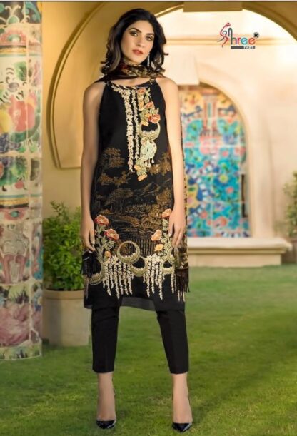 SHREE FABS 7014 FIRDOUS EXCLUSIVE COLLECTION VOL 6 PAKISTANI SUITS WHOLESALER