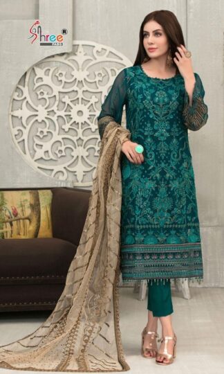 SHREE FABS S 379 PAKISTANI SUITS LATEST COLLECTION