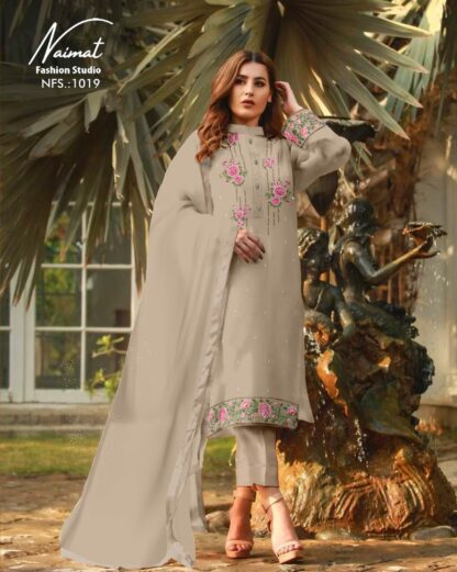 NAIMAT NFS 1019 LVOERY CHIKU KURTIS WHOLESALER