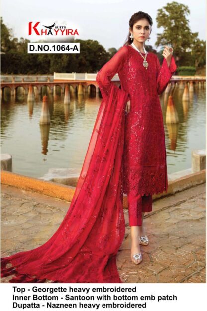 KHAYYIRA 1064 A PAKISTANI SUITS ONLINE SHOPPING