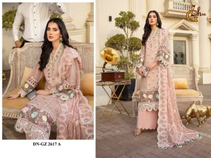 G ZAHRA GZ 2617 A PAKISTANI SUITS ONLINE SHOPPING