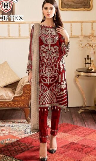 HOOR TEX 17018 C PAKISTANI SUITS WHOLESALERHOOR TEX 17018 C PAKISTANI SUITS WHOLESALER