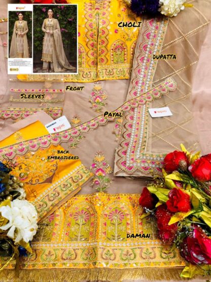 FEPIC ROSEMEEN D 5164 PAKISTANI SALWAR KAMEEZ WHOLESALER SURAT