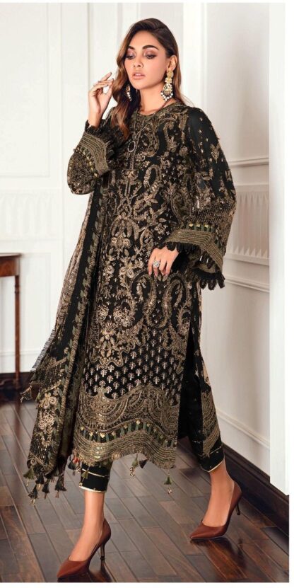 FEPIC ROSEMEEN 66014 C BRQ 3 PAKISTANI SUITS SINGLE PIECE